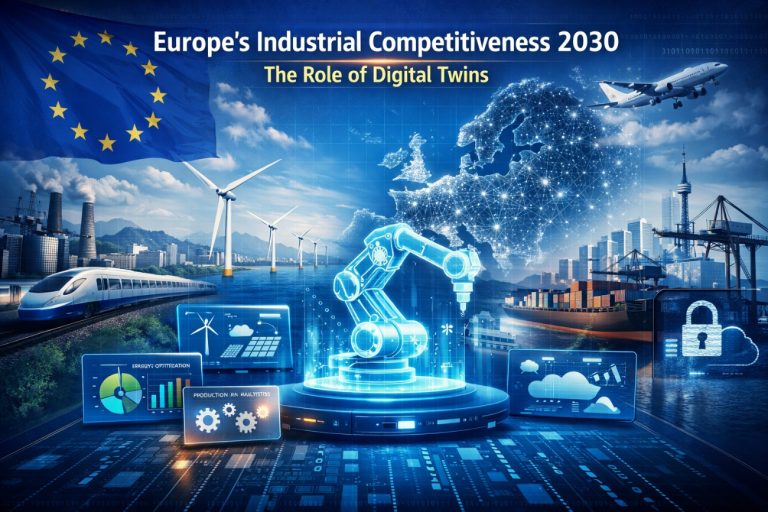 Europe’s Industrial Competitiveness 2030: The Strategic Role of Digital Twins