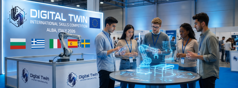 From Local Talent to European Excellence: The Digital Twin International Skills Competition