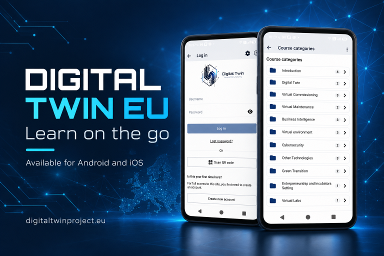 Digital Twin On The Go: Introducing Our Official Mobile Learning App